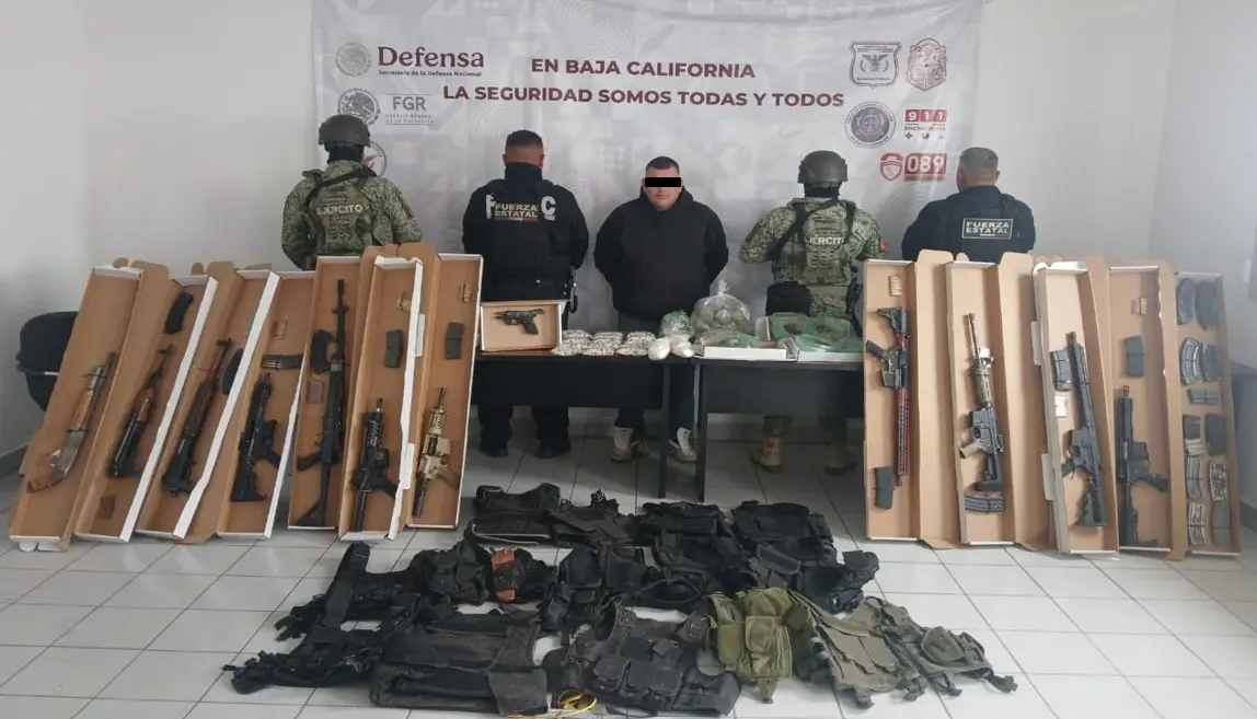 The Security Cabinet of the Government of Mexico reports on the results obtained from ‘Operation Northern Border’ on March 25, 2025. Photo; Goverment of Mexico