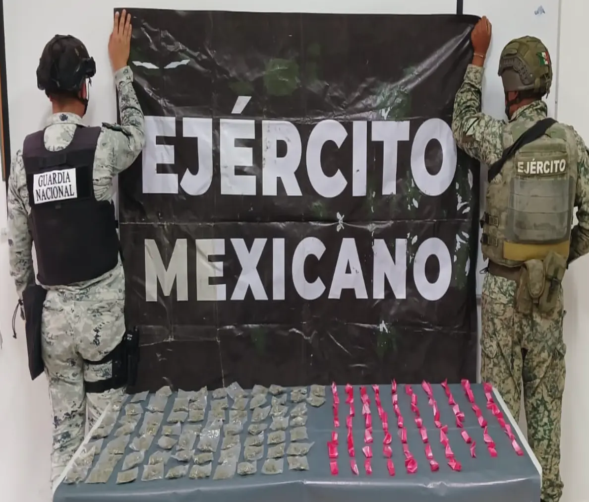The Security Cabinet of the Government of Mexico reports on the results obtained from ‘Operation Northern Border’ on March 18, 2025. Photo: Goverment of Mexico