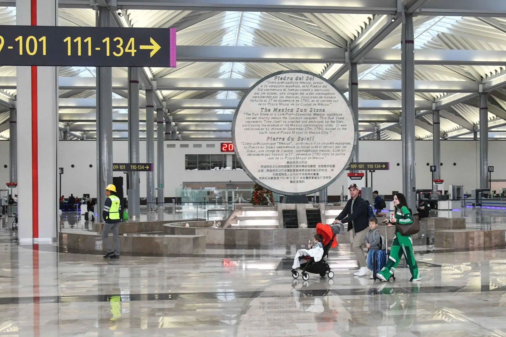11,393,388 passengers have used the Felipe Ángeles International Airport (AIFA) during its first three years of operation. Photo: Mario Jasso / Cuartoscuro / MxPA