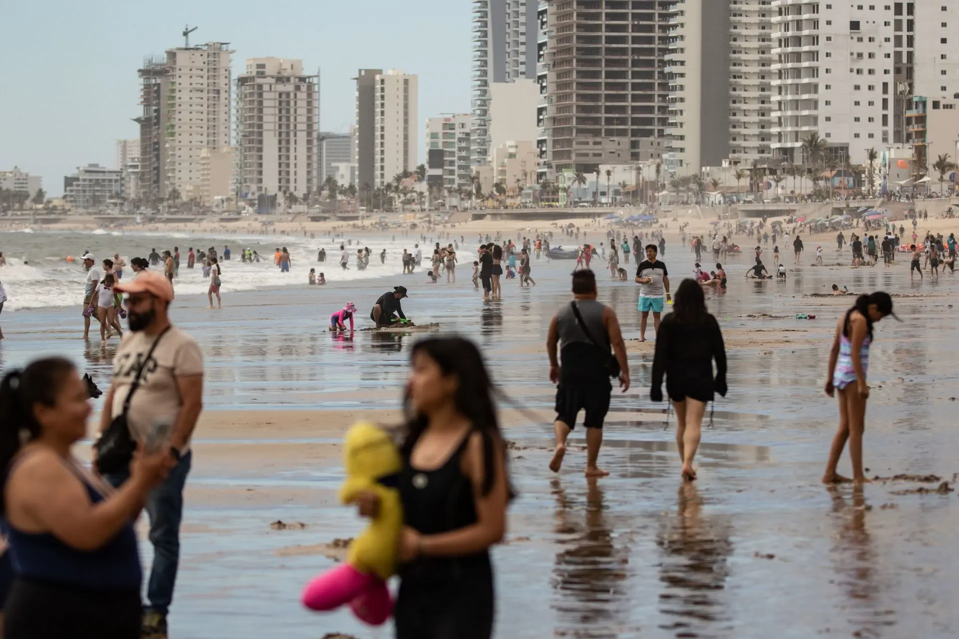 According to information from the Sinaloa State Tourism Department, the city of Mazatlán began the holiday period with a hotel occupancy rate of 83%. Photo: Adolfo Vladimir / Cuartoscuro / MxPA