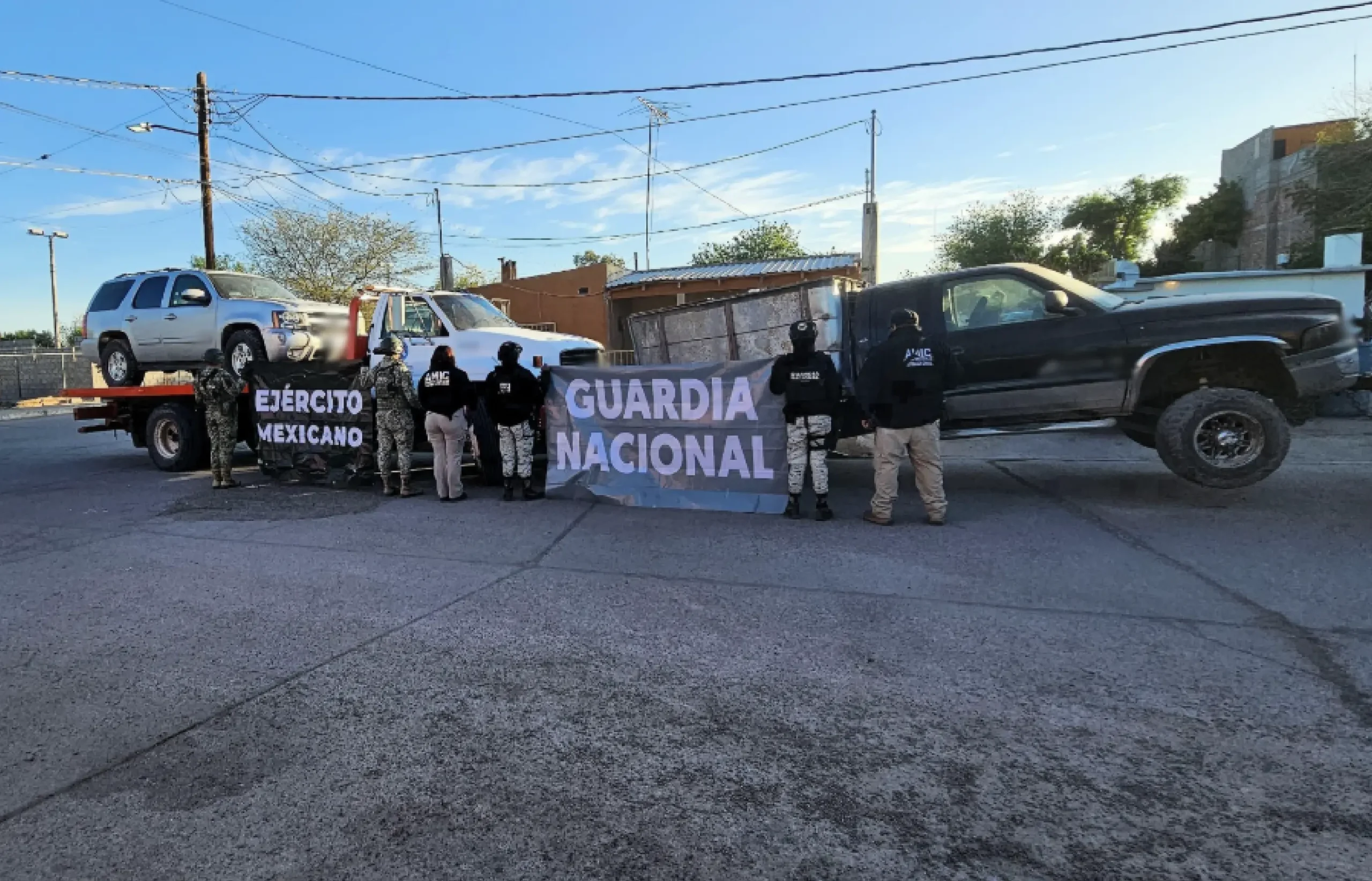 The Security Cabinet of the Government of Mexico reports on the results obtained from 'Operation Northern Border' on March 31, 2025. Photo: Goverment of Mexico