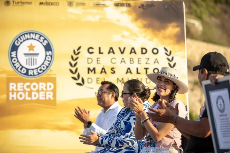 The Secretary of Tourism, Josefina Rodríguez Zamora, pointed out that this achievement is yet another reason to visit Acapulco. Photo: Ministry of Tourism