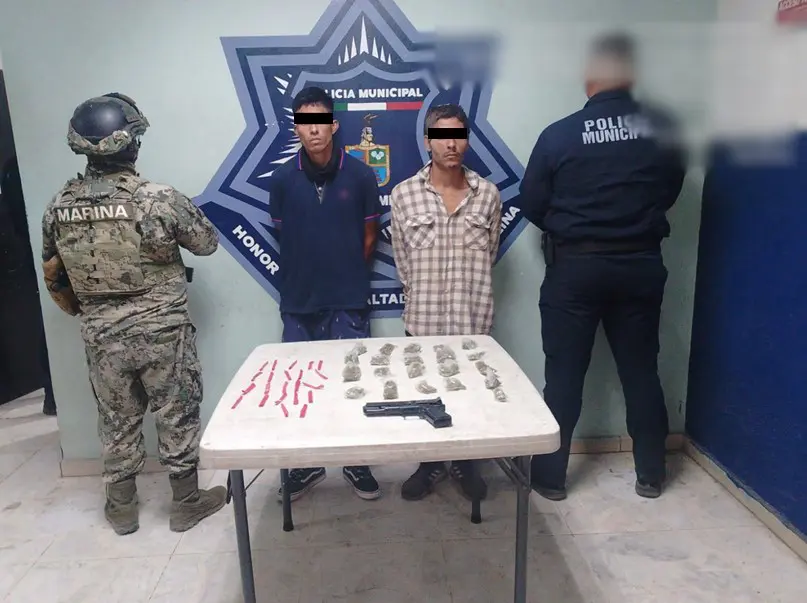 The Security Cabinet of the Government of Mexico reports on the results obtained from 'Operation Northern Border' on May 8, 2025. Photo: Goverment of Mexico