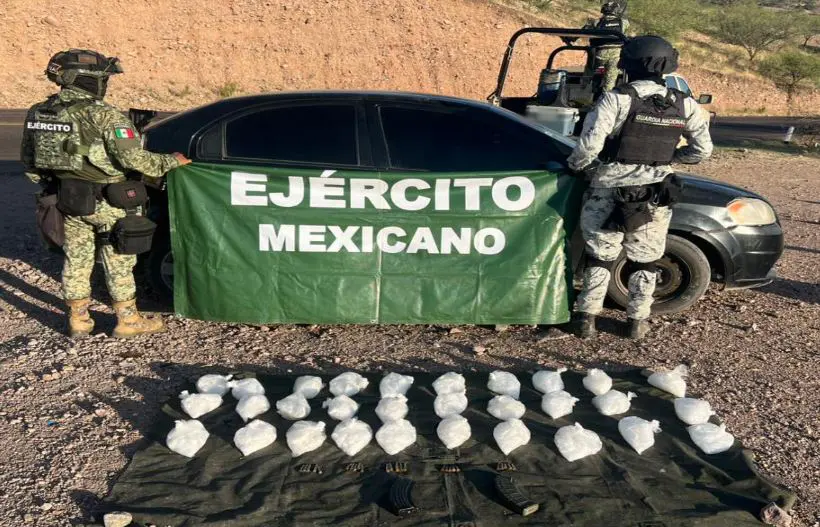 The Mexican Government's Security Cabinet reports on the results obtained from Operation Northern Border on June 19, 2025. Photo: Goverment of Mexico