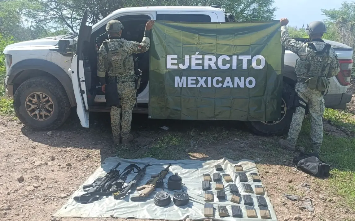 The Mexican Government's Security Cabinet reports on the results obtained from Operation Northern Border on July 10, 2025. Photo: Goverment of Mexico