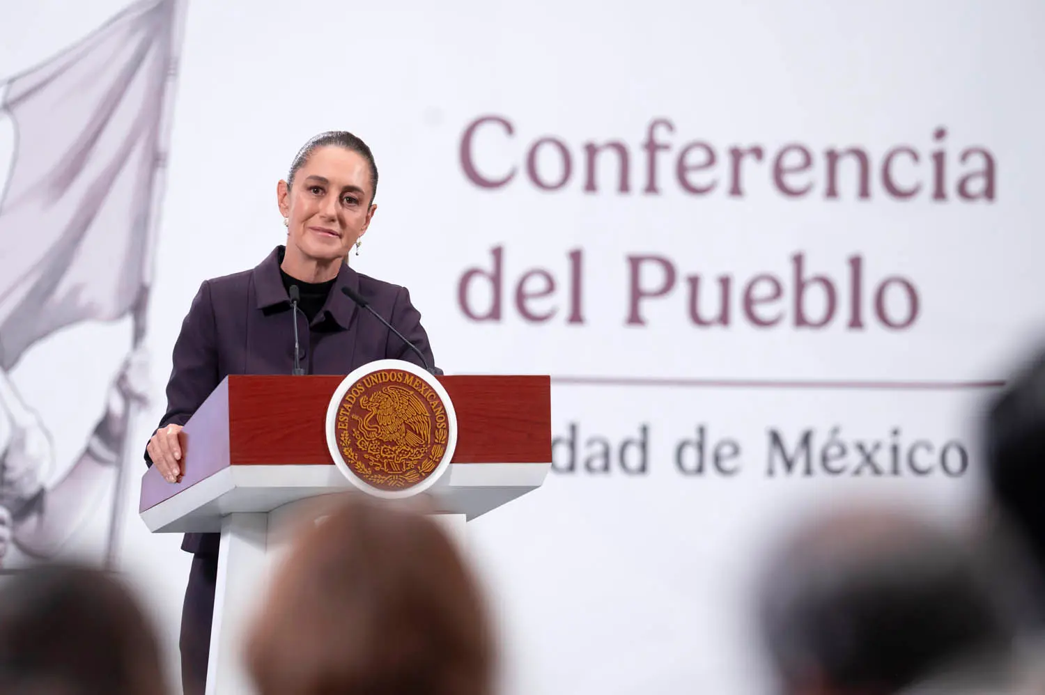 Morning Presidential Press Conference. Thursday, September 25, 2025. Photo: Government of Mexico
