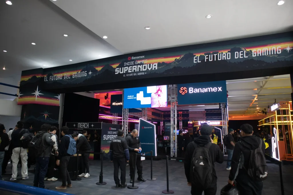 The Supernova Indie Game Fest welcomed developers and fans to Expo Reforma in Mexico City. October 4, 2025. Hans Leguízamo/MxPA. 