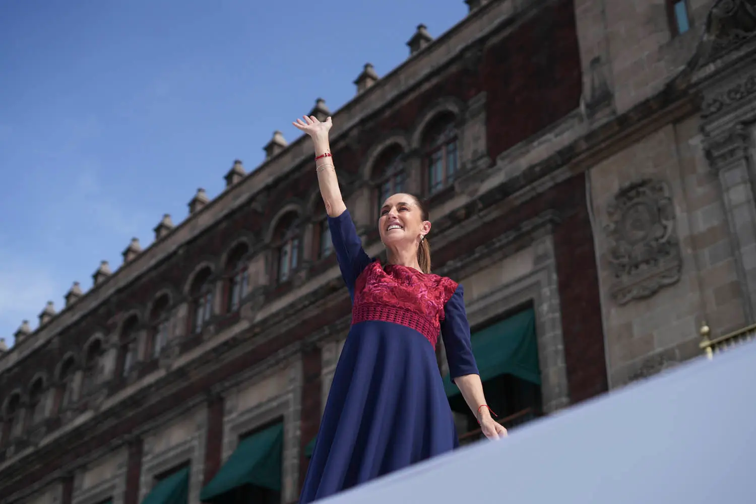 The U.S. newspaper The New York Times has included Mexico’s president, Claudia Sheinbaum, on its list of the 67 Most Stylish People of 2025. Photo: Government of Mexico