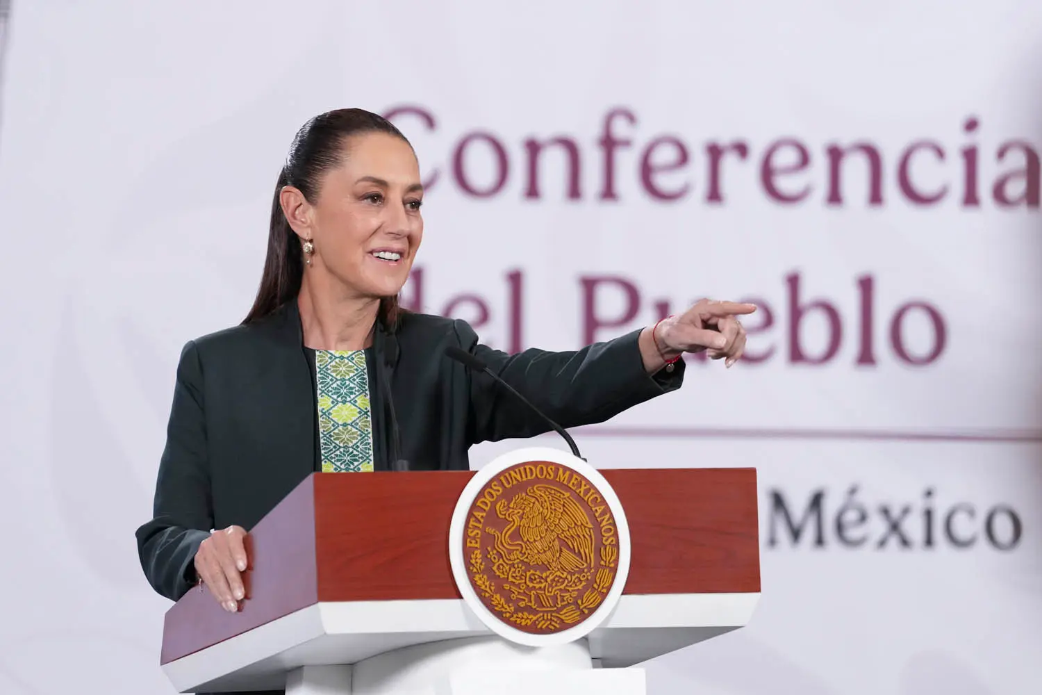 Morning Presidential Press Conference. Wednesday, December 10, 2025. Photo: Government of Mexico