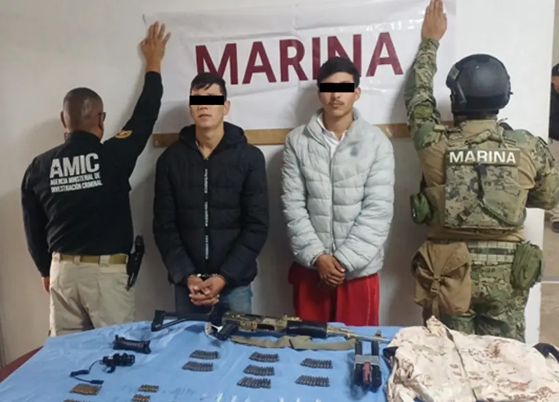 The Government of Mexico’s Security Cabinet reports on the results obtained from Operation Northern Border for January 6, 2026. Photo: Government of Mexico