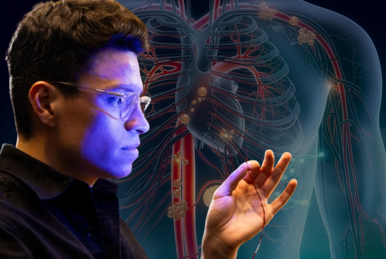 Guillermo Herrera-Arcos, co-author of a study published in the scientific journal Nature, which presents a breakthrough in the development of myoneural actuators (MNA), biological devices designed to integrate into the body and restore function in weakened or paralyzed organs.