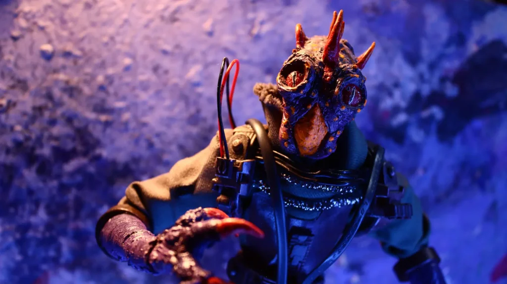 Jonnathan Álvarez and his universe of monsters. Photo: courtesy. 