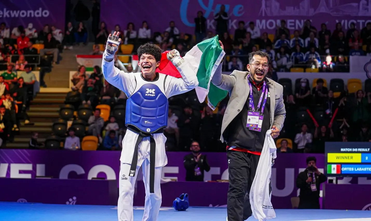 Guillermo Cortés conquers the world and rekindles hope for Mexican taekwondo