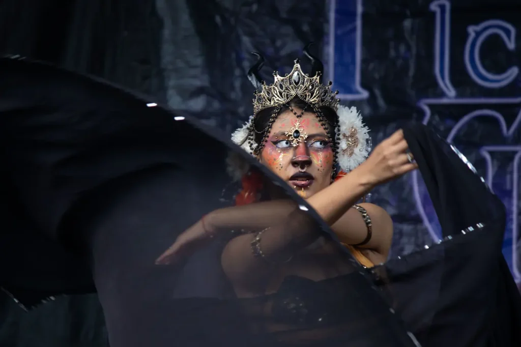 Julie Rivera at the Gothic Picnic, Mexico, May 24. Hans Leguizamo / MxPA.